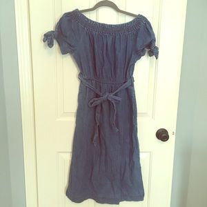 J. Crew denim dress
